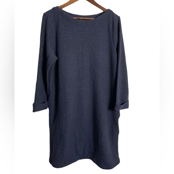 J. Jill Dresses & Skirts - J.Jill Wearever Collection Tunic Midi Shift Dress Size L EUC